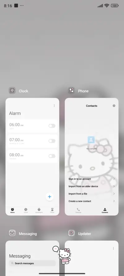 Hello Kitty Rain - Screenshot 4