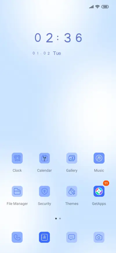 Monet Blue Romance - Screenshot 2