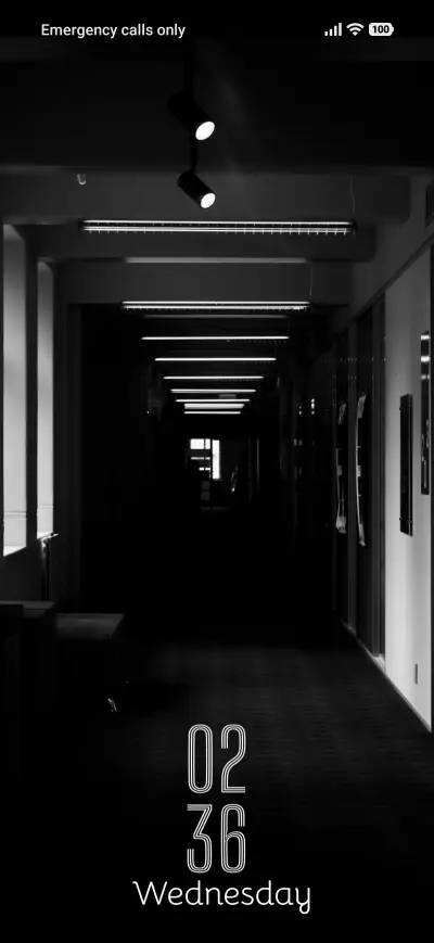 Shadow Corridor THEME for Xiaomi MIUI HyperOS