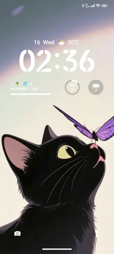 Cat and butterfly - Screenshot 2
