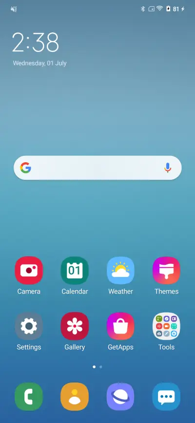 One UI 1.1 - Screenshot 2