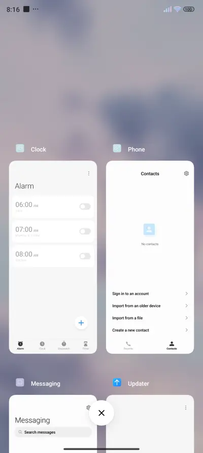 cloud widget - Screenshot 4