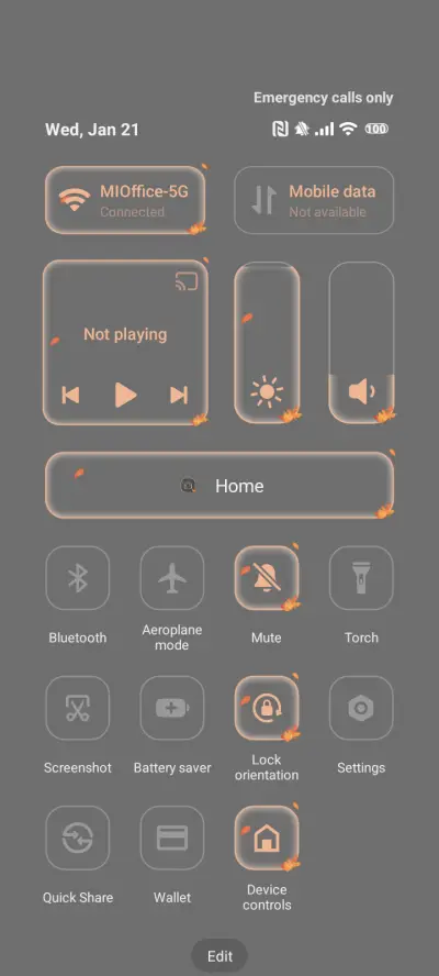 Autumn pine forest - Screenshot 5
