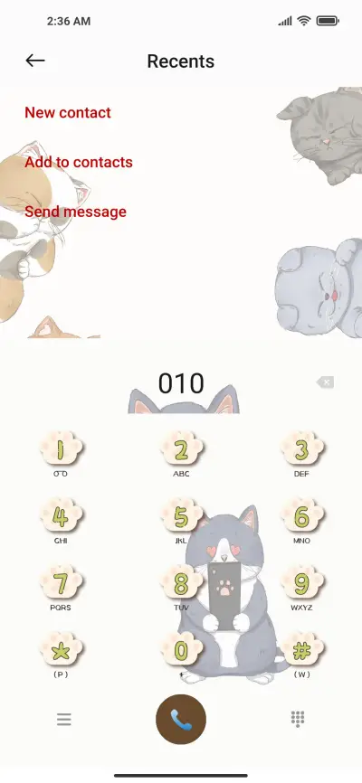 Kitty look phone - Screenshot 7