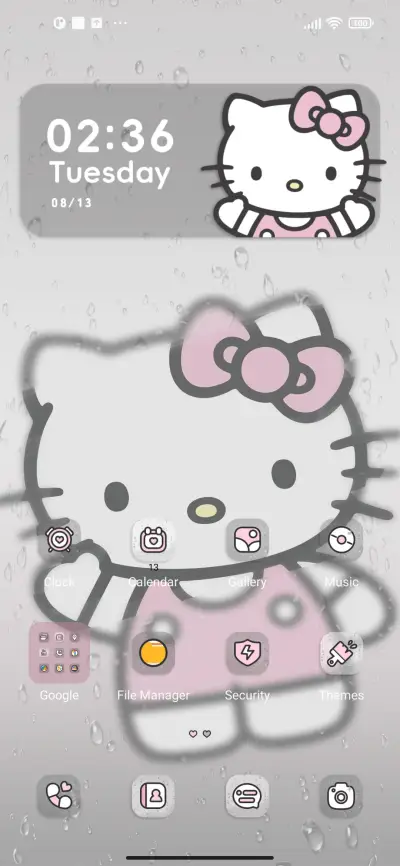 Hello Kitty Rain - Screenshot 2