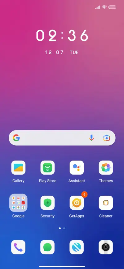 Gradient color - Screenshot 2