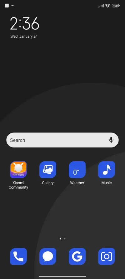 Blue Color - Screenshot 2