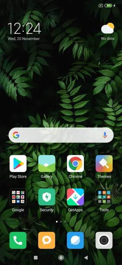 Green Leaf v10 - Screenshot 2