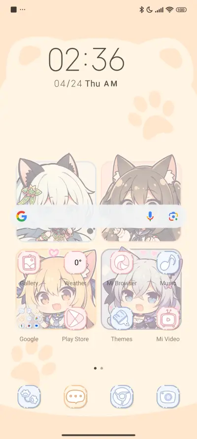 Cat Girl Four Grid - Screenshot 3