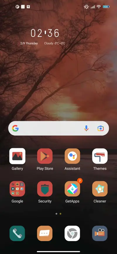 Hazy setting sun - Screenshot 2