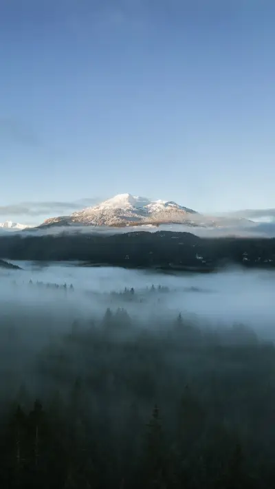 Desolate Beauty, Solitary Mountain Scene