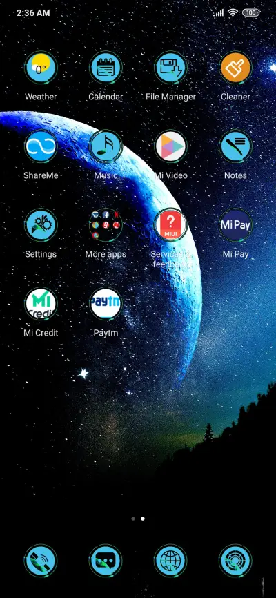 Starry Night Earth - Screenshot 3