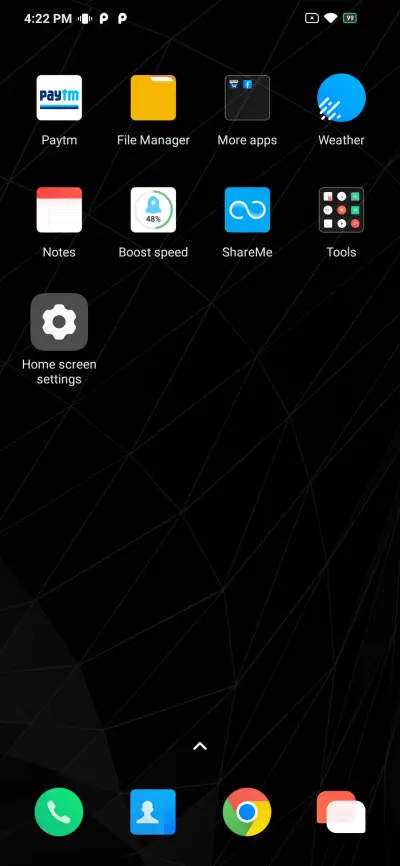 F OS Dark v11 - Screenshot 3