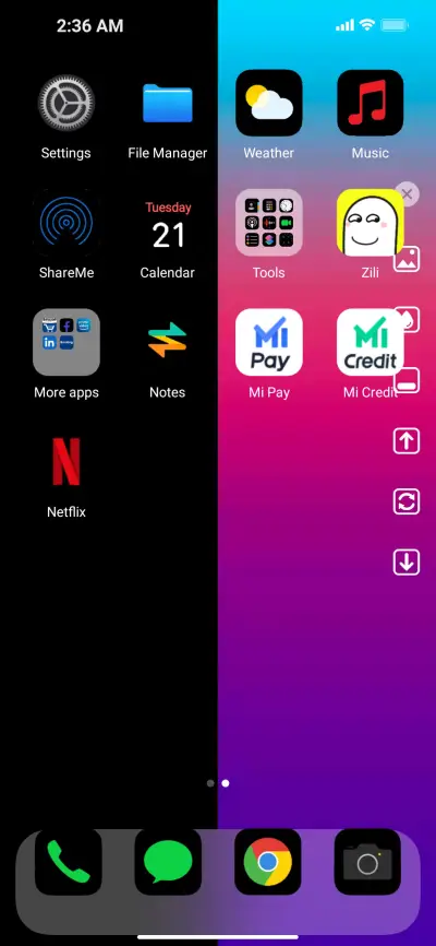 iOS Icon Black 2.0 - Screenshot 3