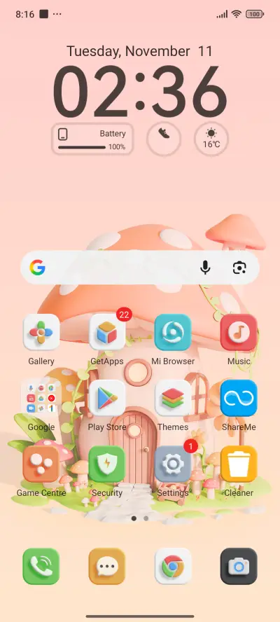 Mushroom house - Screenshot 2