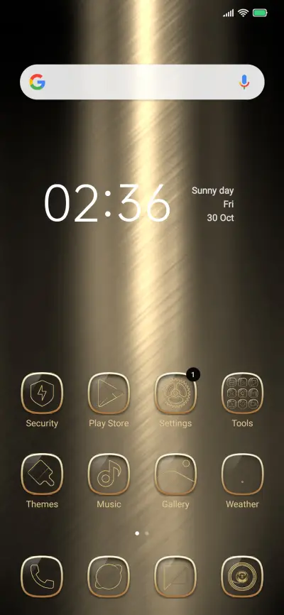 Gold metal - Screenshot 2