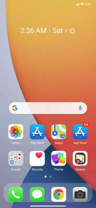 iOS my Thema2 - Screenshot 2