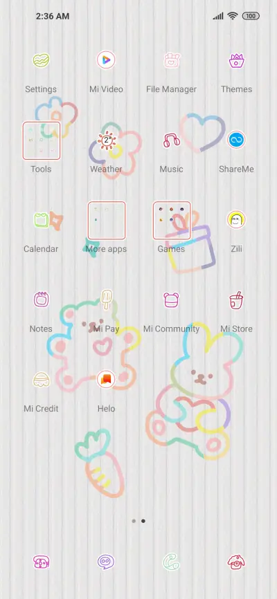 colored lines - Screenshot 3