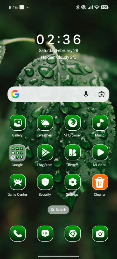 Leaf Droplets - Screenshot 2