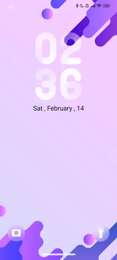 IORI purple THEME for Xiaomi MIUI HyperOS