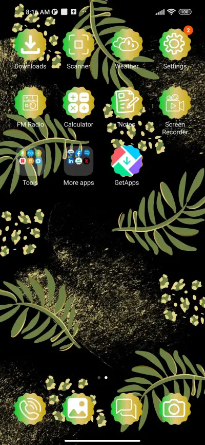 leaf gold - Screenshot 3