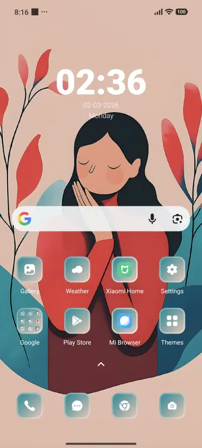 Calm Woman - Screenshot 2