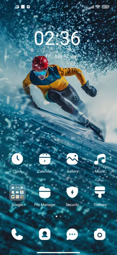 Speed skiing - Screenshot 2