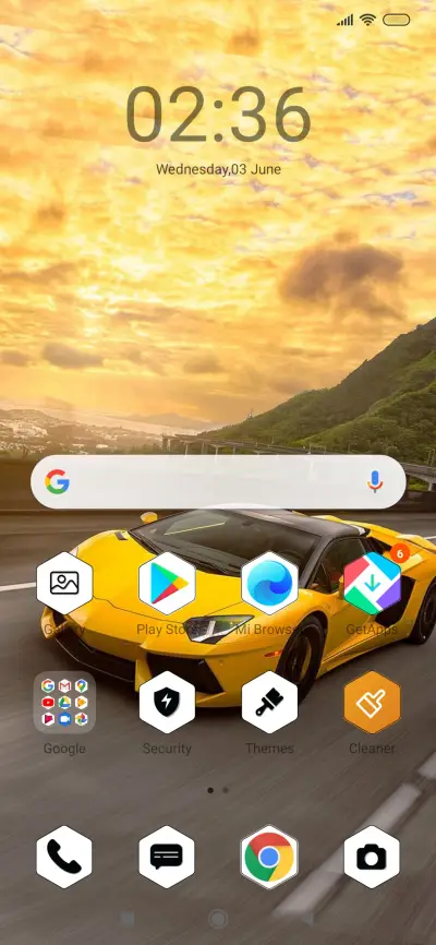 YellowSportsCar_3MD - Screenshot 2
