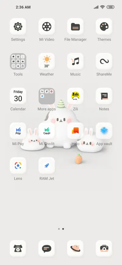 3D Cute Rabbit 11 - Screenshot 4