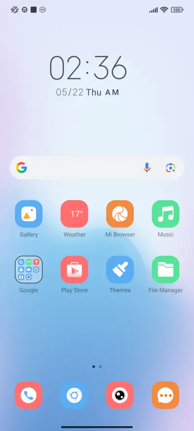 Misty Realm Blue - Screenshot 2