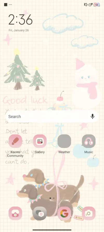 Snowman and dog - Screenshot 2