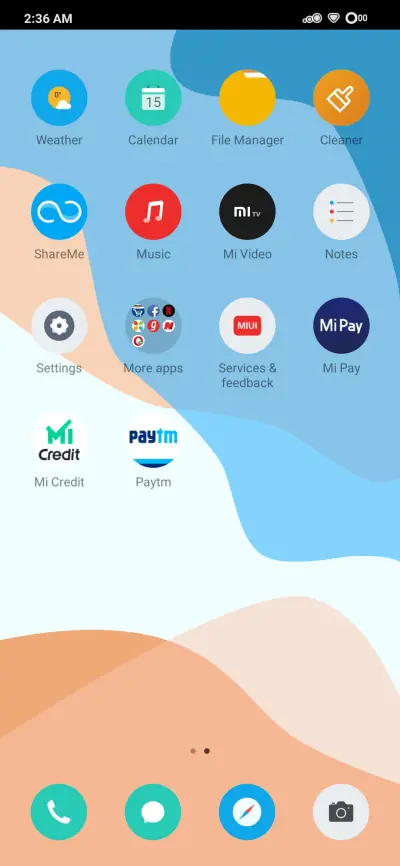 Blue OS v11 - Screenshot 3