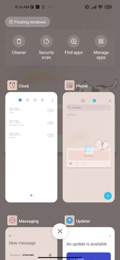 Warm message - Screenshot 4