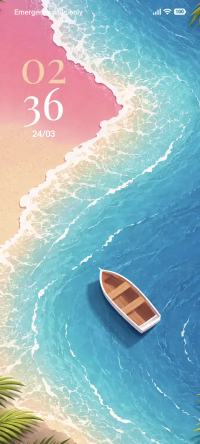 Serene Shores 🏝️✨