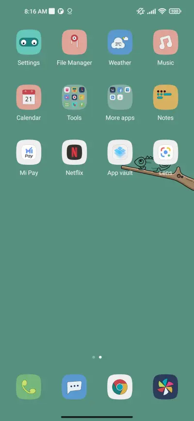 Forest chameleon - Screenshot 4