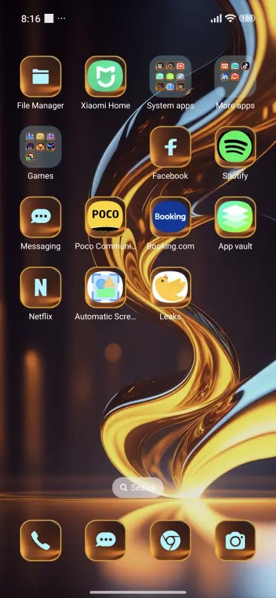 abstract gold - Screenshot 3