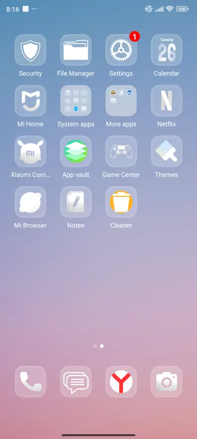 konto  - Screenshot 3