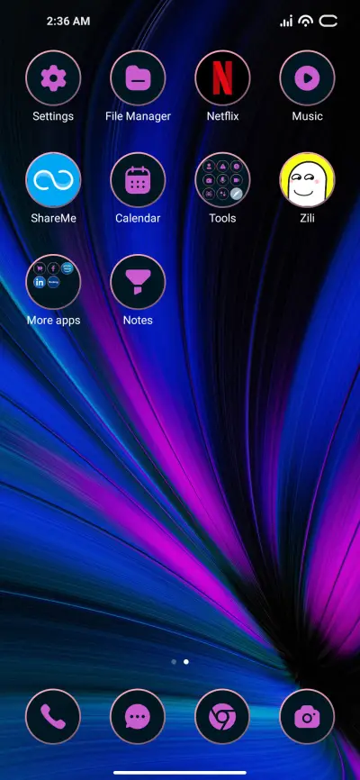 Blue Liquid - Screenshot 3