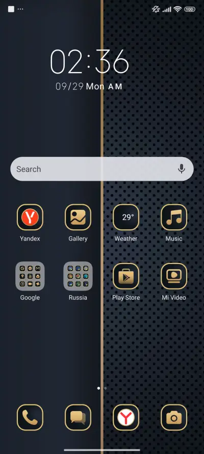 Gold Splits Navy - Screenshot 2