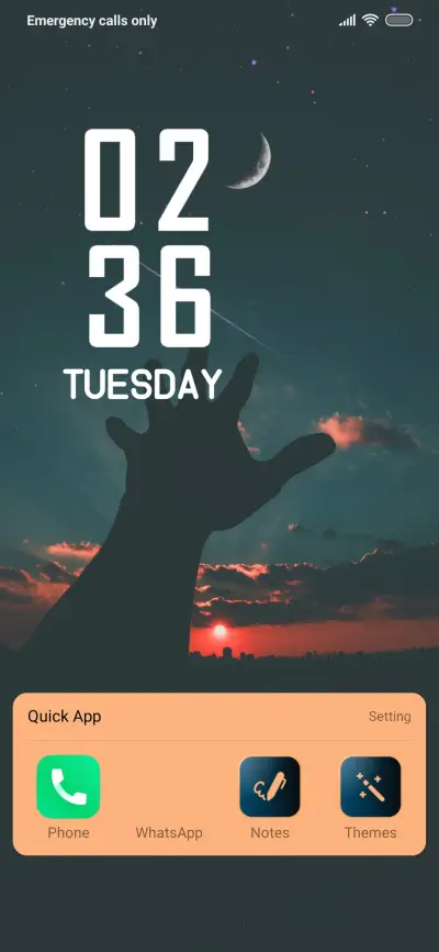 Hand Moon - Screenshot 1