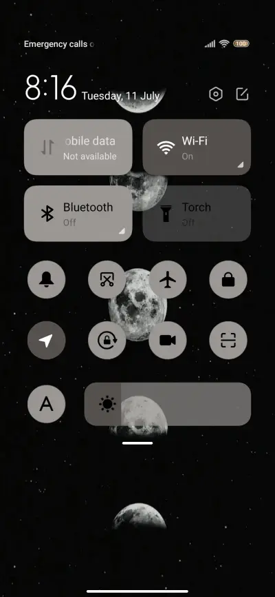 Eclipsed moon - Screenshot 5
