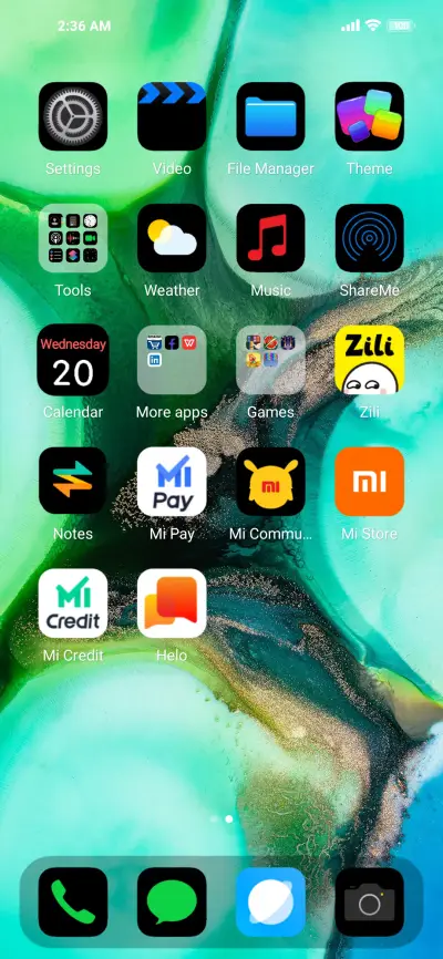 iOS Black v11 - Screenshot 3