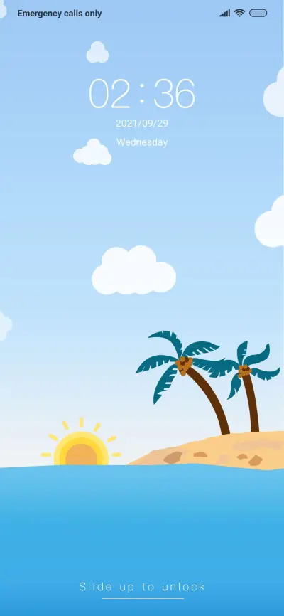 Simple summer THEME for Xiaomi MIUI HyperOS