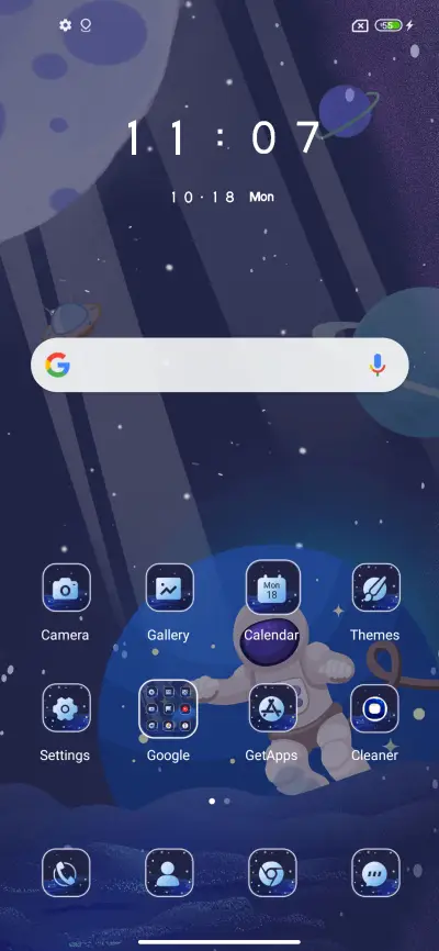 Cosmic galaxy - Screenshot 2