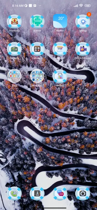 Mountain theme - Screenshot 3