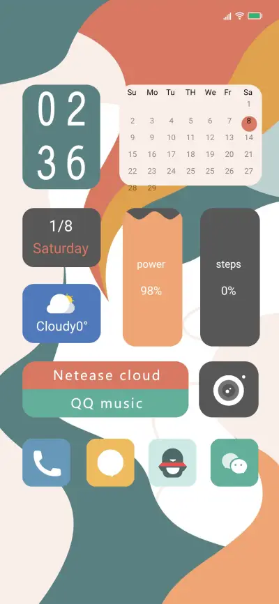 Morandi widget - Screenshot 1