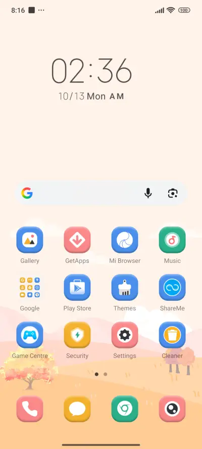 Maple Sunlit Flow - Screenshot 2