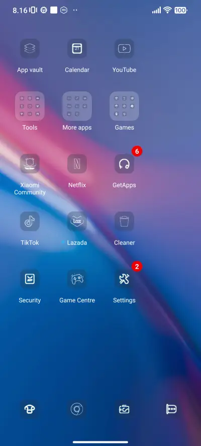 bleufall - Screenshot 3