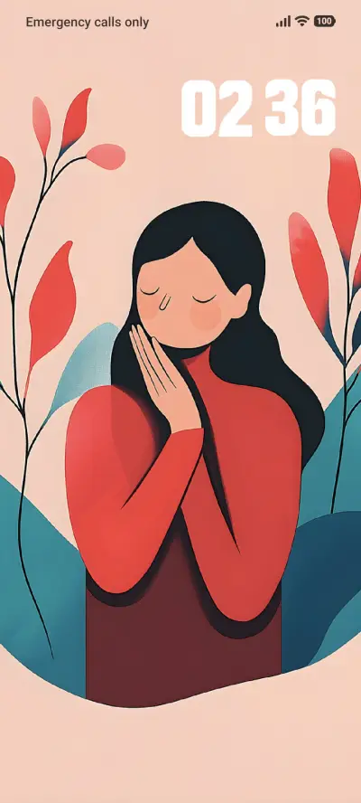 Calm Woman - Screenshot 1