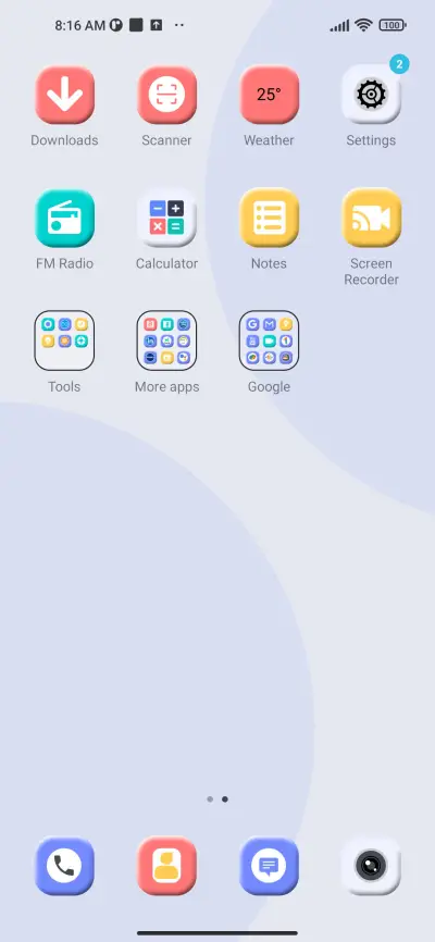 Light Simple Blue - Screenshot 3